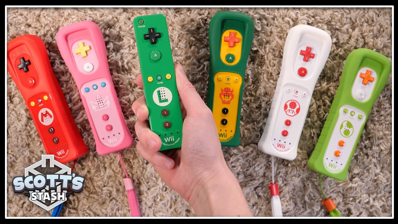 The Mario Wii Remotes